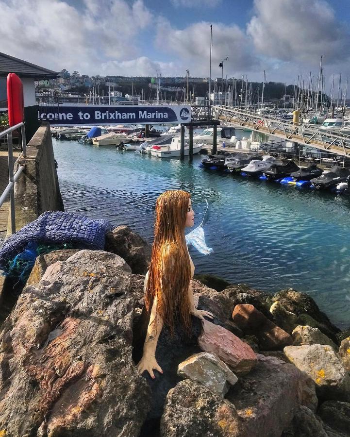 Saltys Cottage, Brixham - 2 Min Walk To The Harbour المظهر الخارجي الصورة